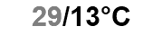 29/13°C