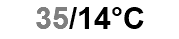 35/14°C