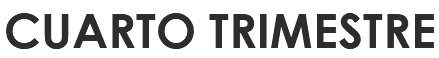 CUARTO TRIMESTRE